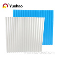 color pvc corrugated sheet blue roof tile price